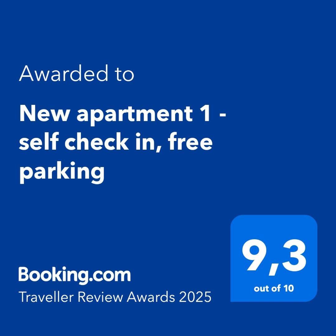 New Apartment 1 - Self Check In, Free Parking Bratislava Exteriör bild